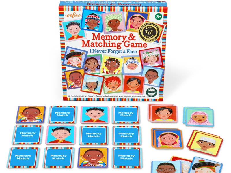 Kids Around The World Memory Match Game At Lakeshore Learning