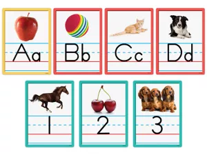 Alphabet and Number Bulletin Board Set