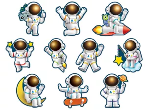 Outer Space Crew Astronaut Accents