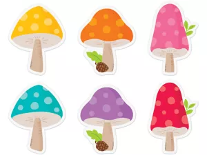 Woodland Friends Mushroom Accents