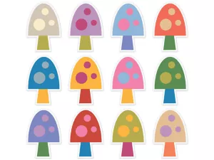 Fairy Tale Forest Mushroom Accents