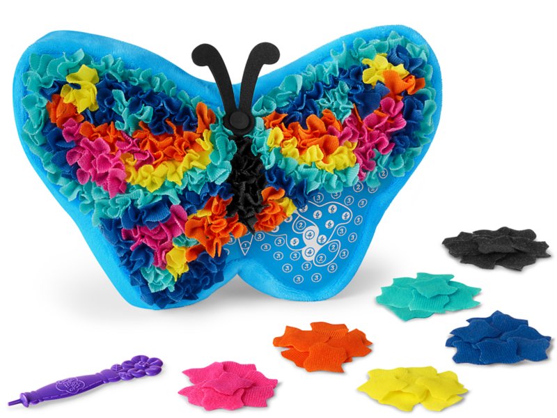Butterfly Plush Craft - Carmel