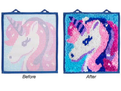 Unicorn Latch Hook Craft Kit