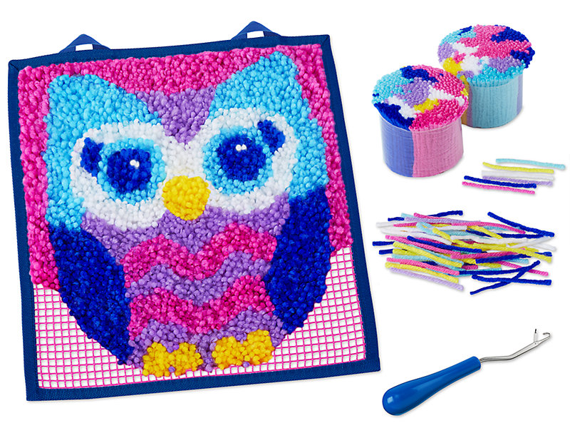 Owl Latch Hook Craft Kit