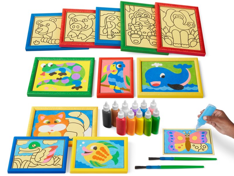 Peel 'N Stick Sand Art Kit - Space