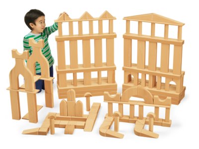 Hardwood Unit Blocks Master Set at Lakeshore Learning