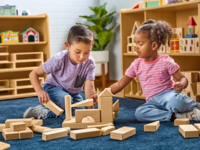 Classroom Hardwood Unit Blocks&nbsp;- Builder Set
