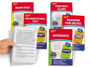 Comprehension Skills Practice Cards&nbsp;- <span style="white-space: nowrap;">Gr.&nbsp;3-5</span>