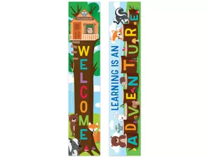 Woodland Friends Welcome Banner