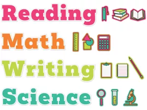 Core Subjects Bulletin Board Set