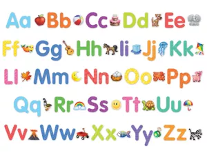 Colorful Alphabet Bulletin Board Set