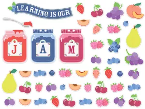 Farmers Market Learning Is Our Jam Bulletin Board Set