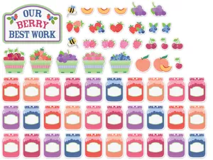Farmers Market Berry Best Bulletin Board Set