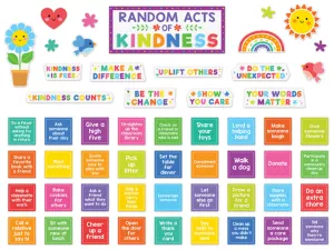 Colorful Kindness Bulletin Board Set