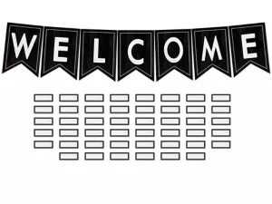 Modern Farmhouse Welcome Bulletin Board Set