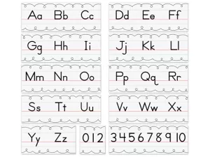 Traditional Manuscript Bulletin Board Set