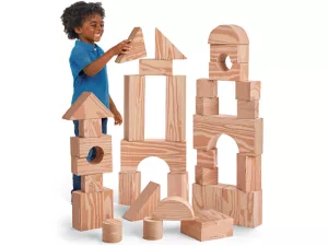 Looks Like Wood! Giant Soft Building Blocks