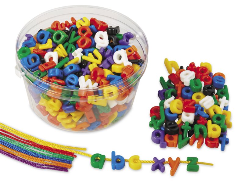 Giant Alphabet Beads at Lakeshore Learning