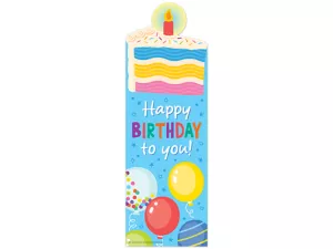 Birthday Cake-Scented Bookmarks