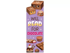 Chocolate-Scented Bookmarks