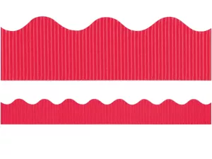 Flame Red Scalloped Bordette<sup>®</sup>