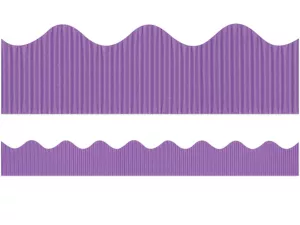 Violet Scalloped Bordette<sup>®</sup>