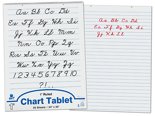 1 Ruled Chart Tablet at Lakeshore Learning