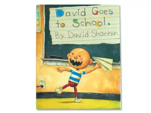 David Goes to School Hardcover Book