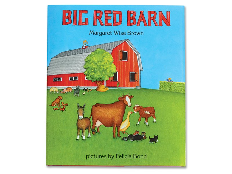 Big Red Barn Hardcover Book at Lakeshore