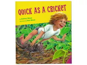 Quick as a Cricket Hardcover Book