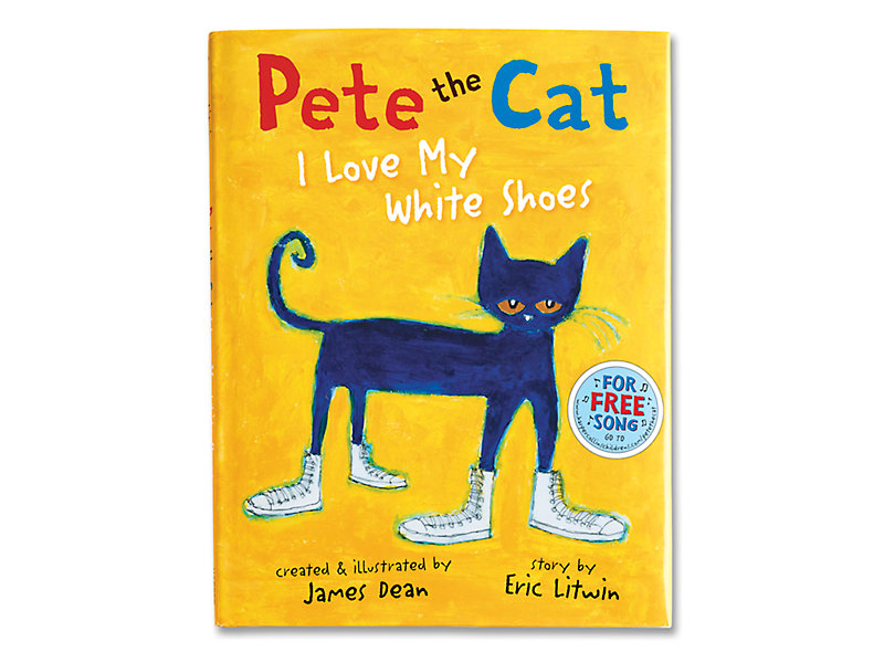 Pete the CatÂ®: I Love My White Shoes Hardcover Book at Lakeshore Learning