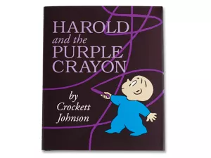 Harold and the Purple Crayon Hardcover Book