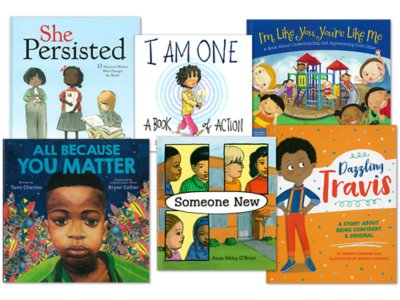 Diversity & Inclusion Hardcover Library at Lakeshore Learning