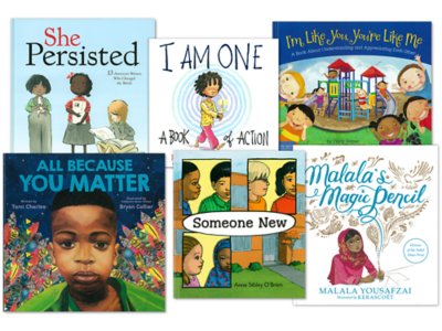 Diversity & Inclusion Hardcover Library at Lakeshore Learning