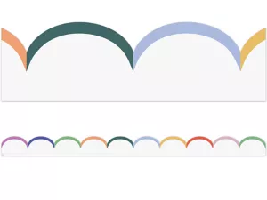 Color Crush Scalloped Border