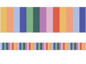 Color Crush Striped Border