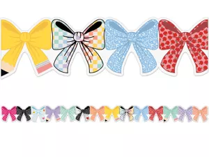 Cool for School Bows Border