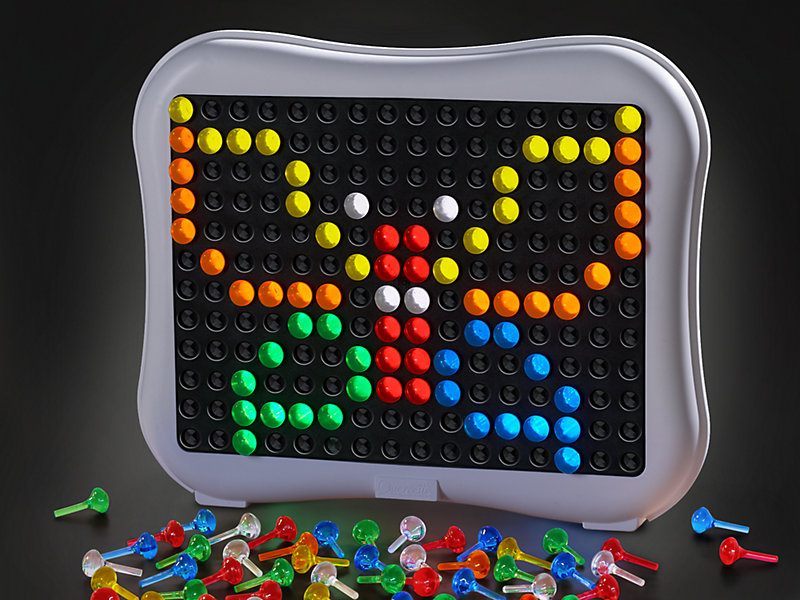 Creative Light Up Board for Kids with 360+ Pegs and 10 templates