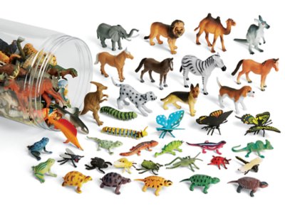 Toys cheap and animals