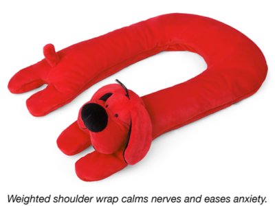 Cuddly Puppy Weighted Shoulder Wrap