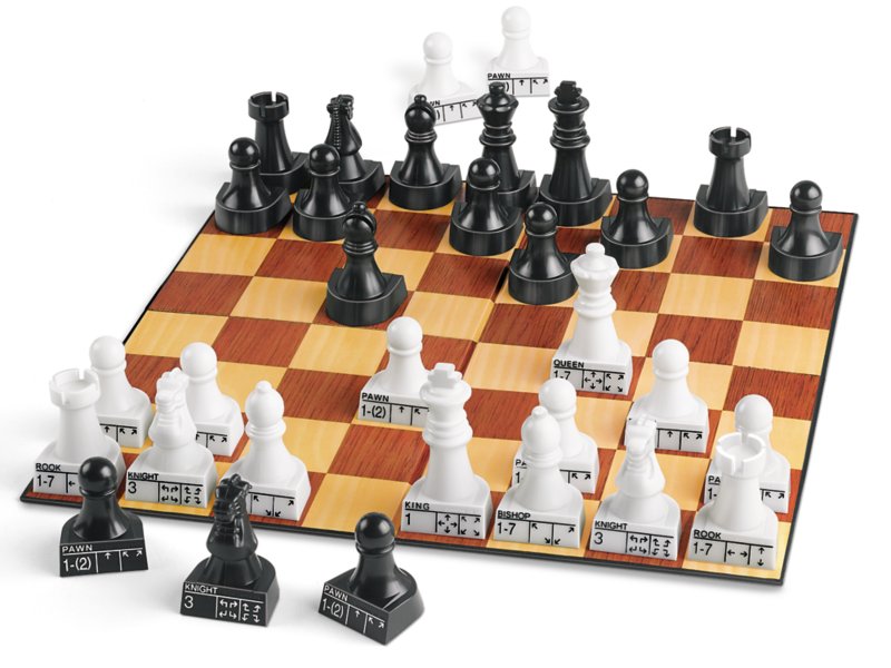 Fun Family Chess Set for Kids & Adults - Wooden Kids Chess Board with  Colorful and Simple Instruction - Learn to Play Chess, Learning Games for  Kids