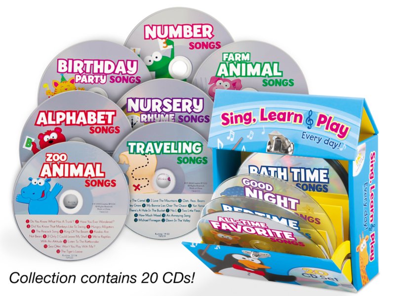 Sing, Learn & Play CD Collection at Lakeshore Learning