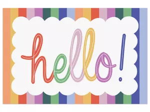 Color Crush Hello Postcards