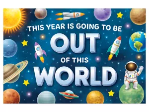 Outer Space Crew Postcards