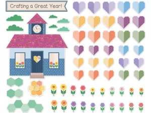 Crafty and Cool Crafting a Great Year Bulletin Board Set