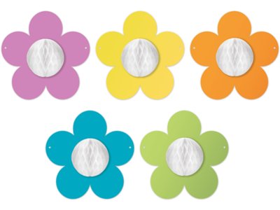 Retro Remix Flower and Tassel Accents