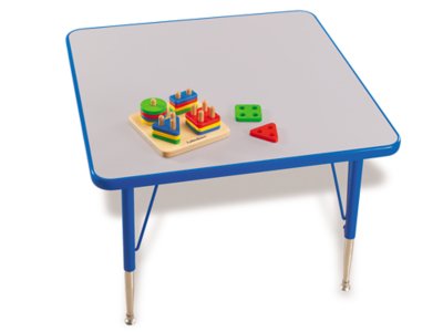 Rainbow Adjustable Square Tables at Lakeshore Learning