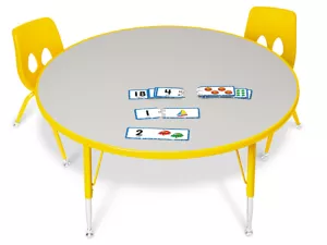 Rainbow Adjustable Round Tables