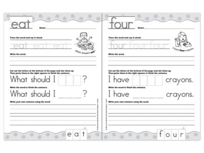 Sight-Word Writing Practice Workbook