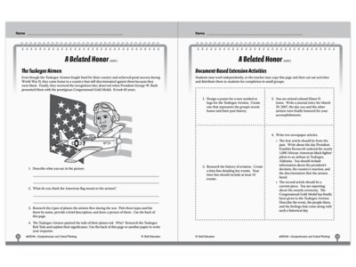 Comprehension and Critical Thinking Workbook&nbsp;- Gr.&nbsp;6